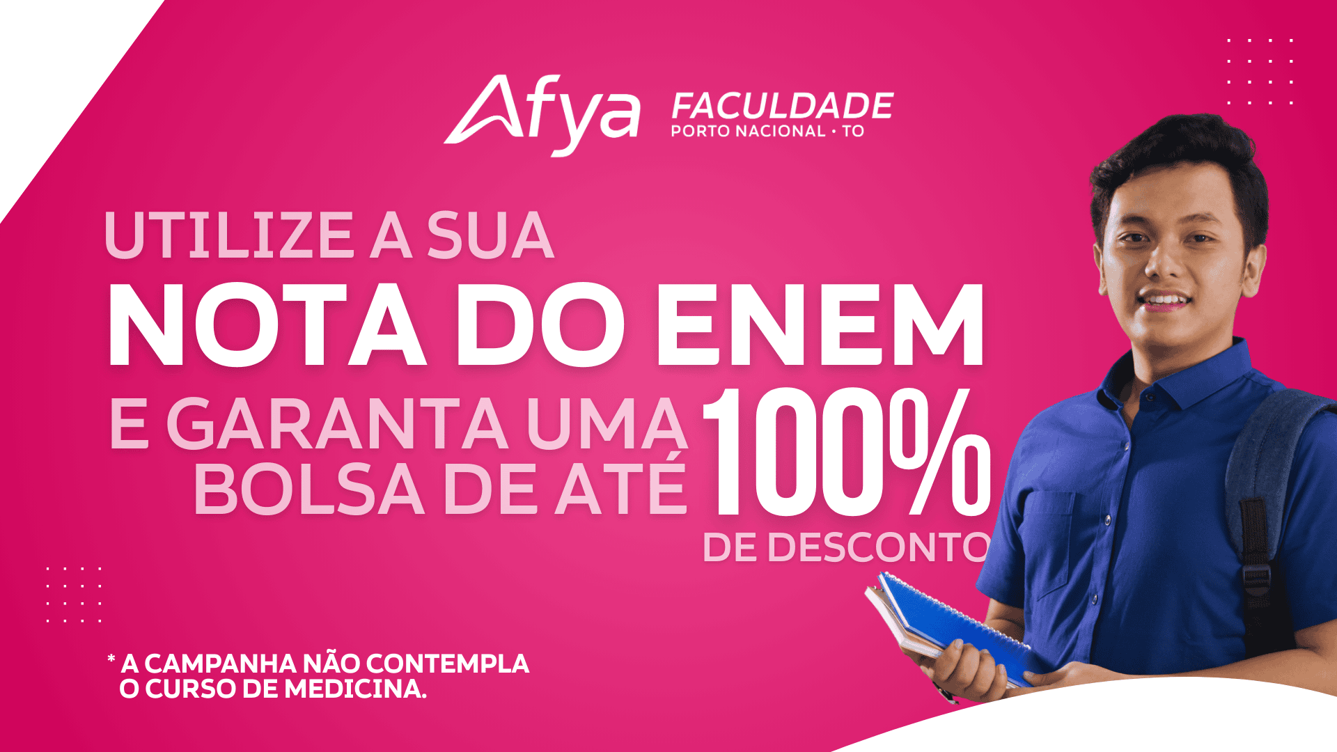 Sua nota vale 100% (campanha nota do ENEM)