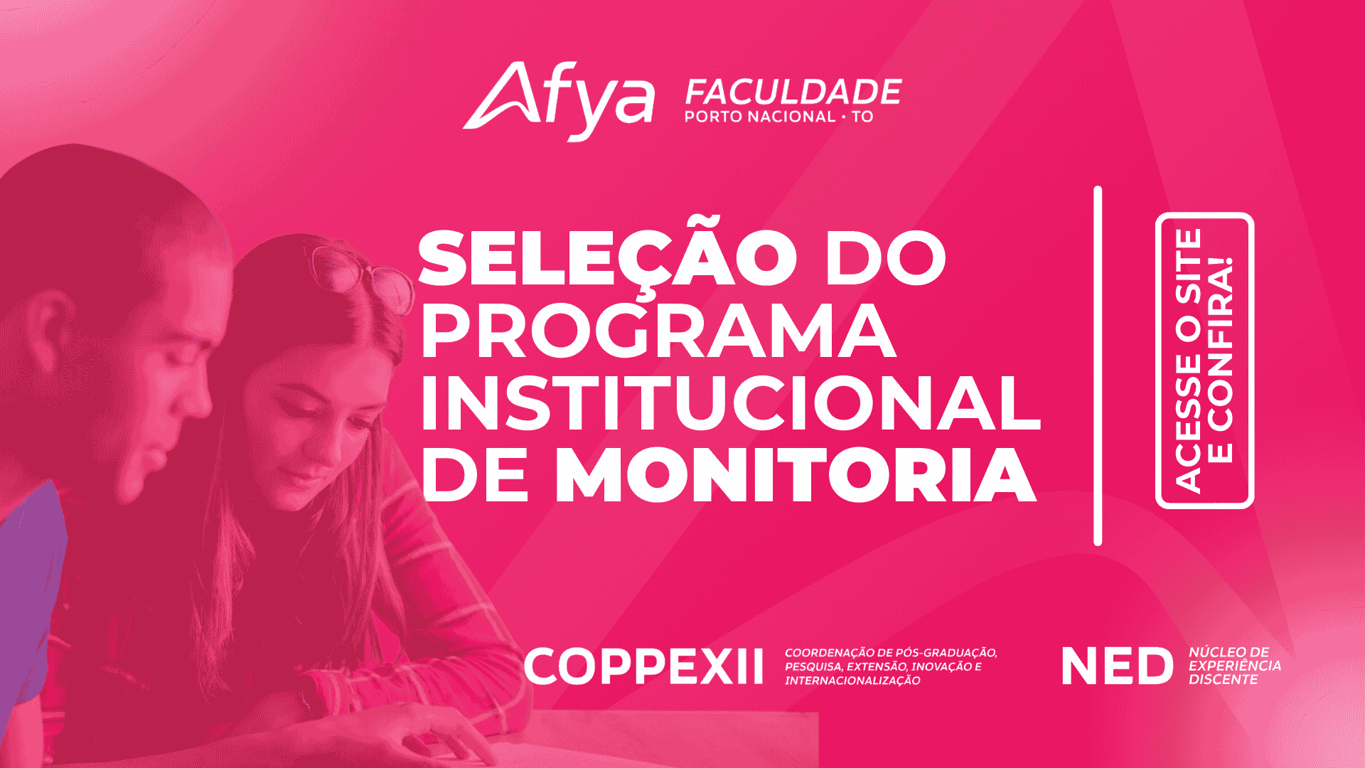 Edital de convocação para seleção do programa institucional de monitoria (PIM – 2026/01)