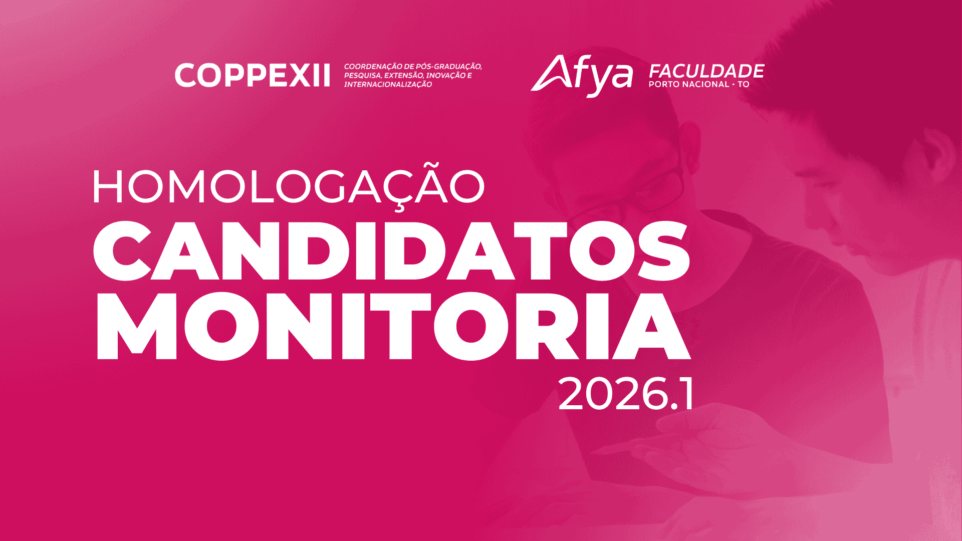Homologados monitoria 2026.1