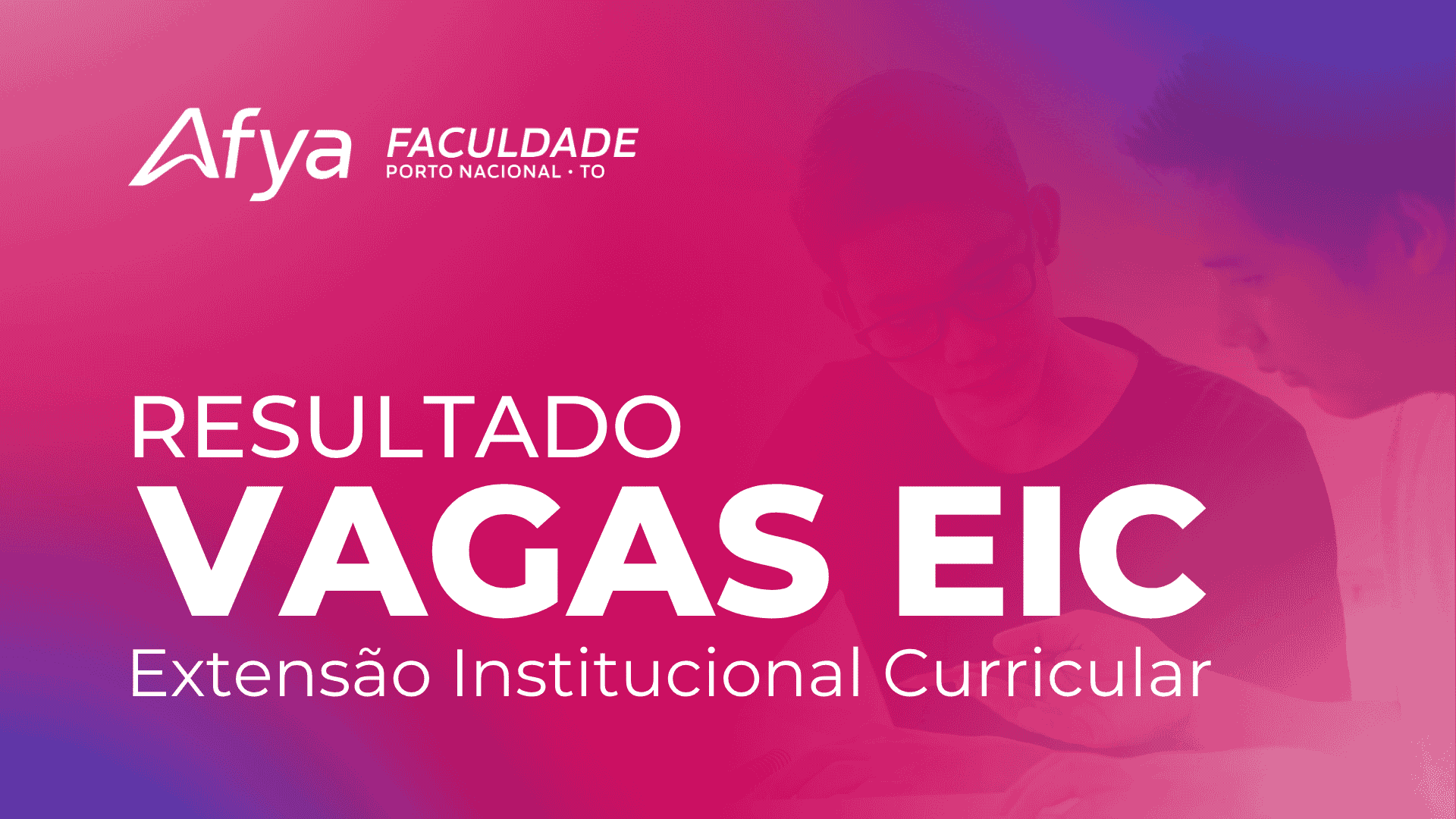 Resultado vagas EIC