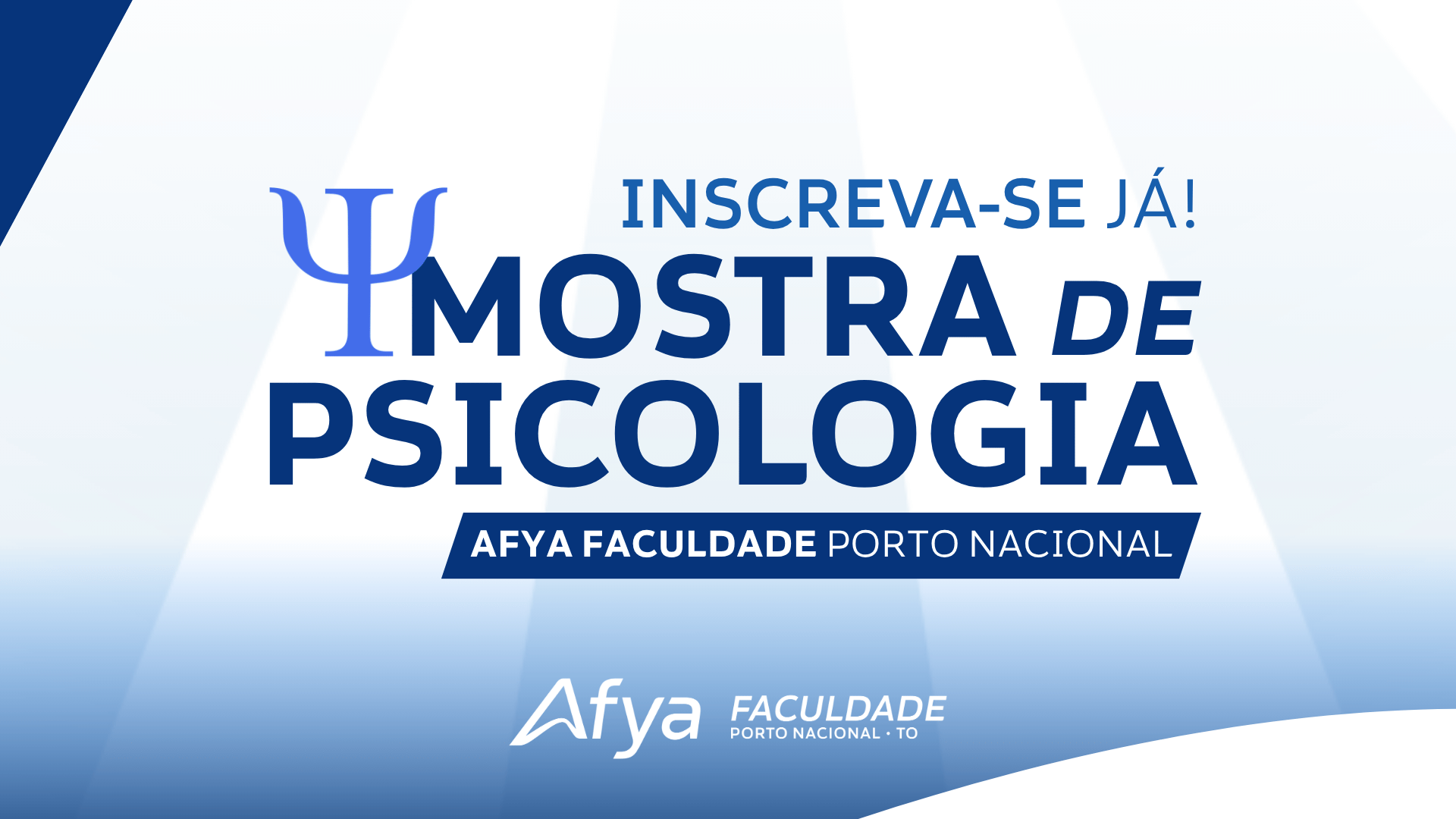 I Mostra Acadêmica de Psicologia- Áreas, Relações e Possibilidades: Da Escuta de Si à Atuação Profissional