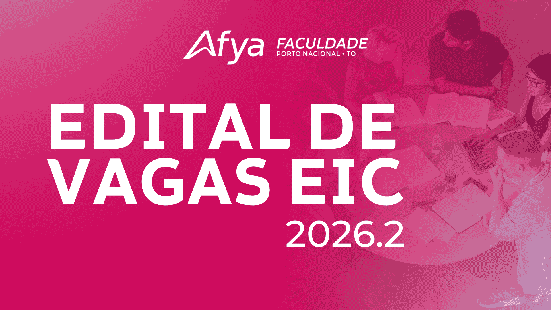 Edital de Vagas EIC – Extensão Institucional Curricular