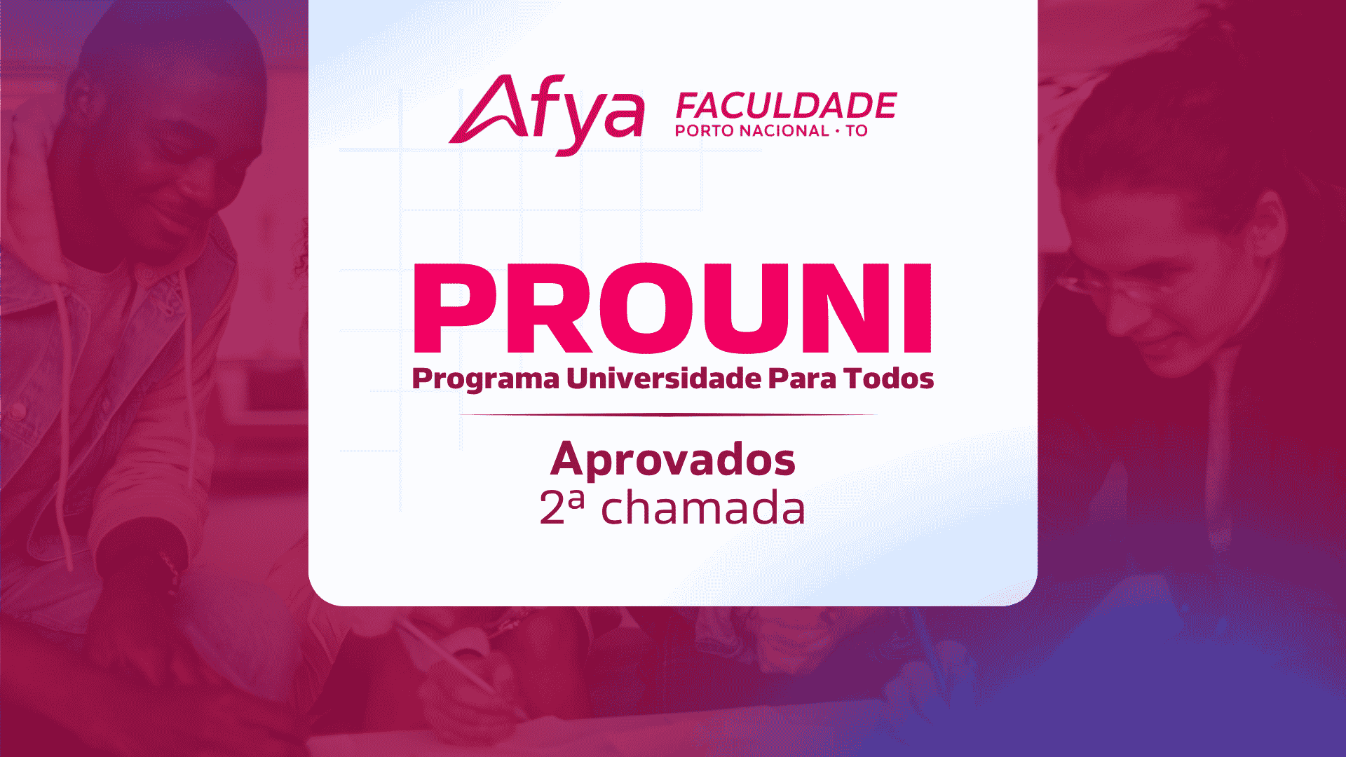 APROVADOS 2ª CHAMADA - PROUNI - 2026.2
