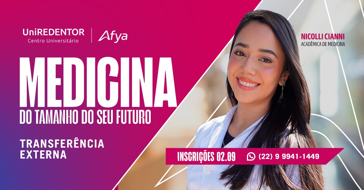 Edital de transferência externa contínuo para o curso de Medicina 2025.1