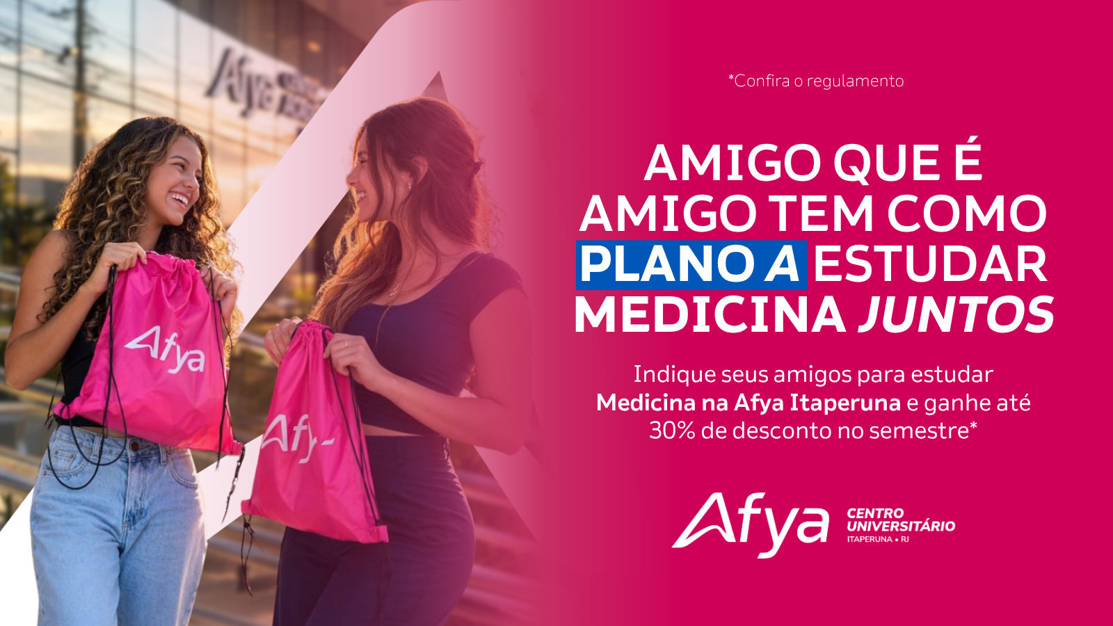 Amigo que é amigo estuda Medicina junto!