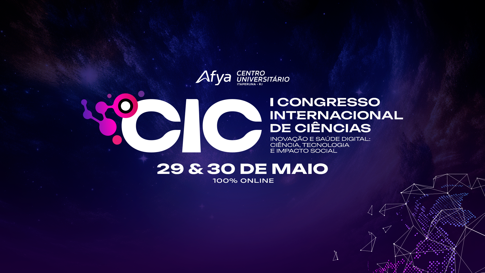 Afya Centro Universitário Itaperuna promove o Congresso Internacional de Ciências (CIC 2026)