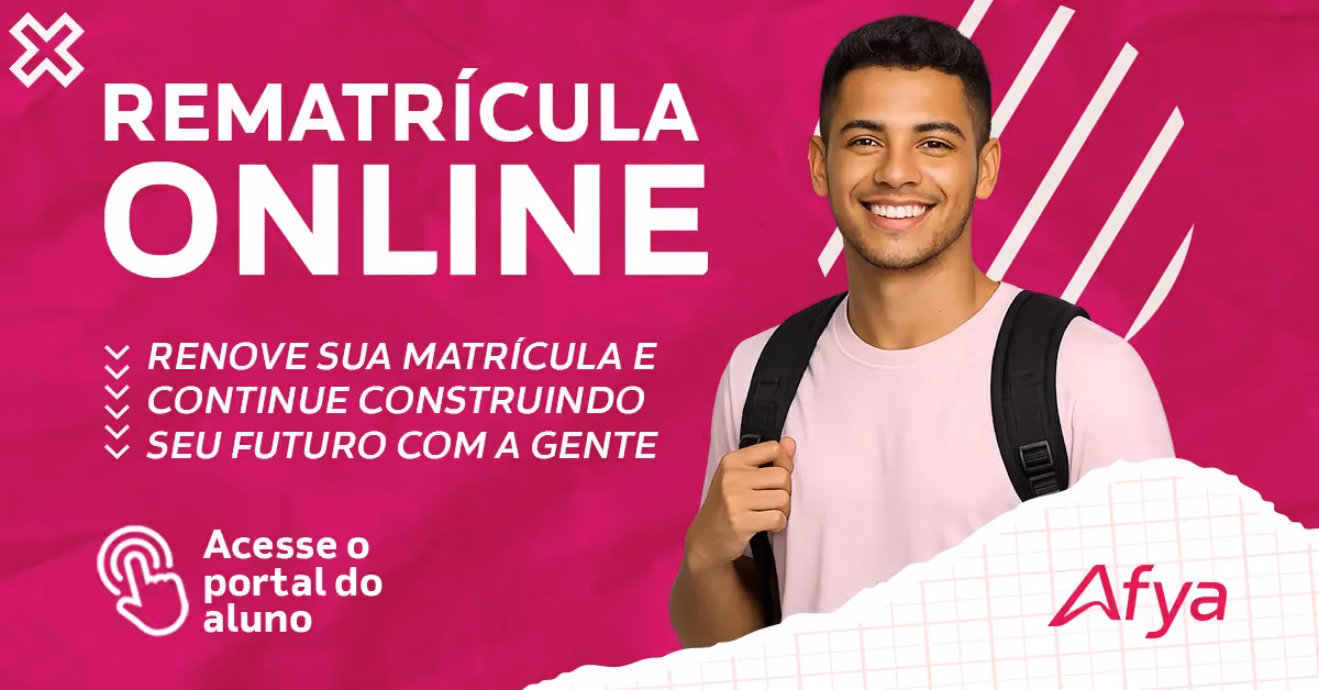 Rematrícula online já está disponível na Afya Itaperuna