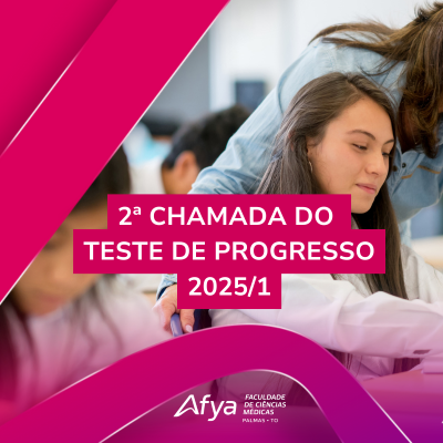 A Coordenação do curso de Medicina divulga a data da 2ª Chamada do Teste de Progresso Institucional (TPI) do Curso