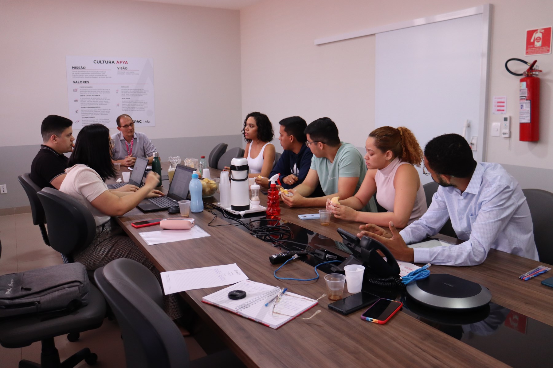 Acadêmicos participam do Coffee Time