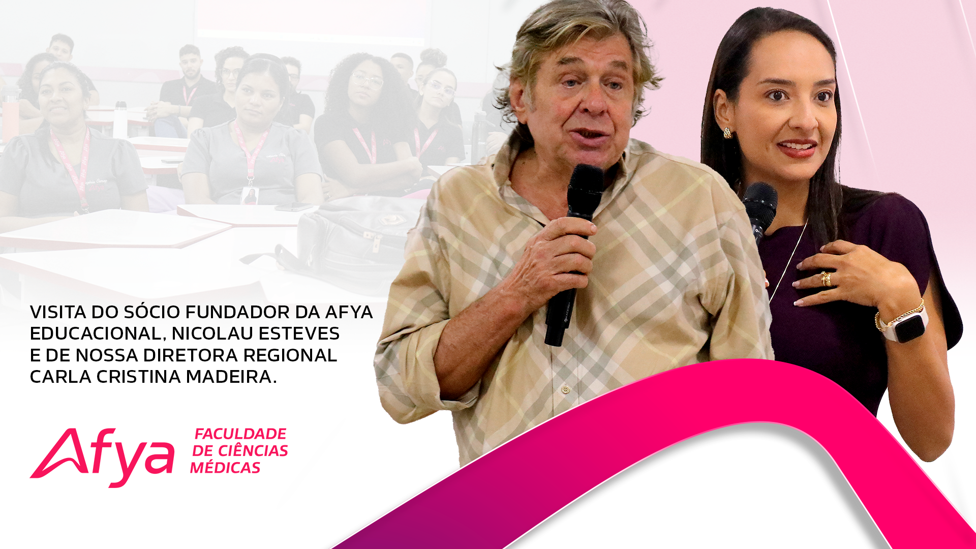Afya Palmas Recebe Sócio Fundador do Grupo Afya Educacional e Diretora Regional
