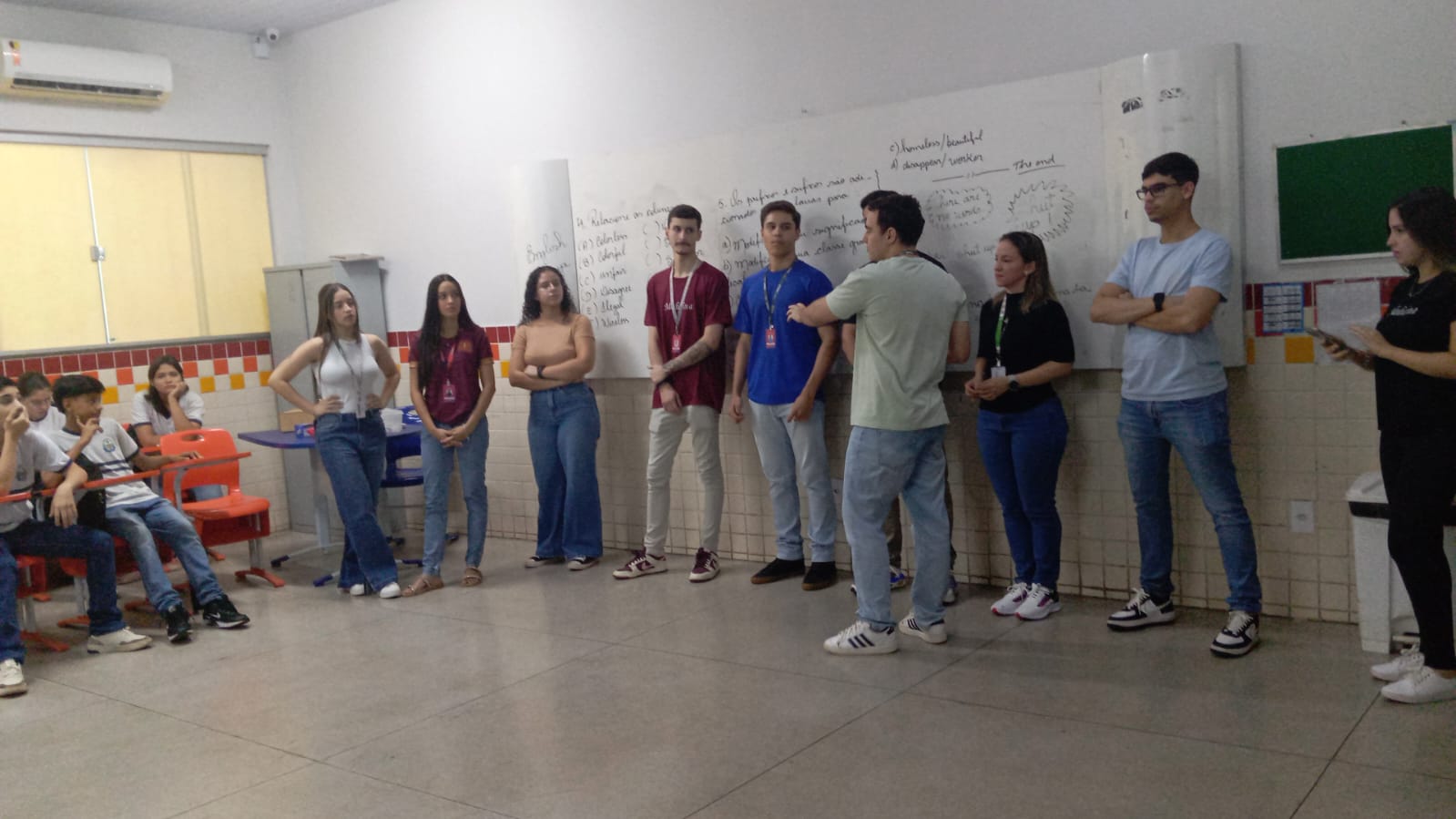 Alunos de Medicina promovem Educação em Saúde na Escola Darcy Ribeiro