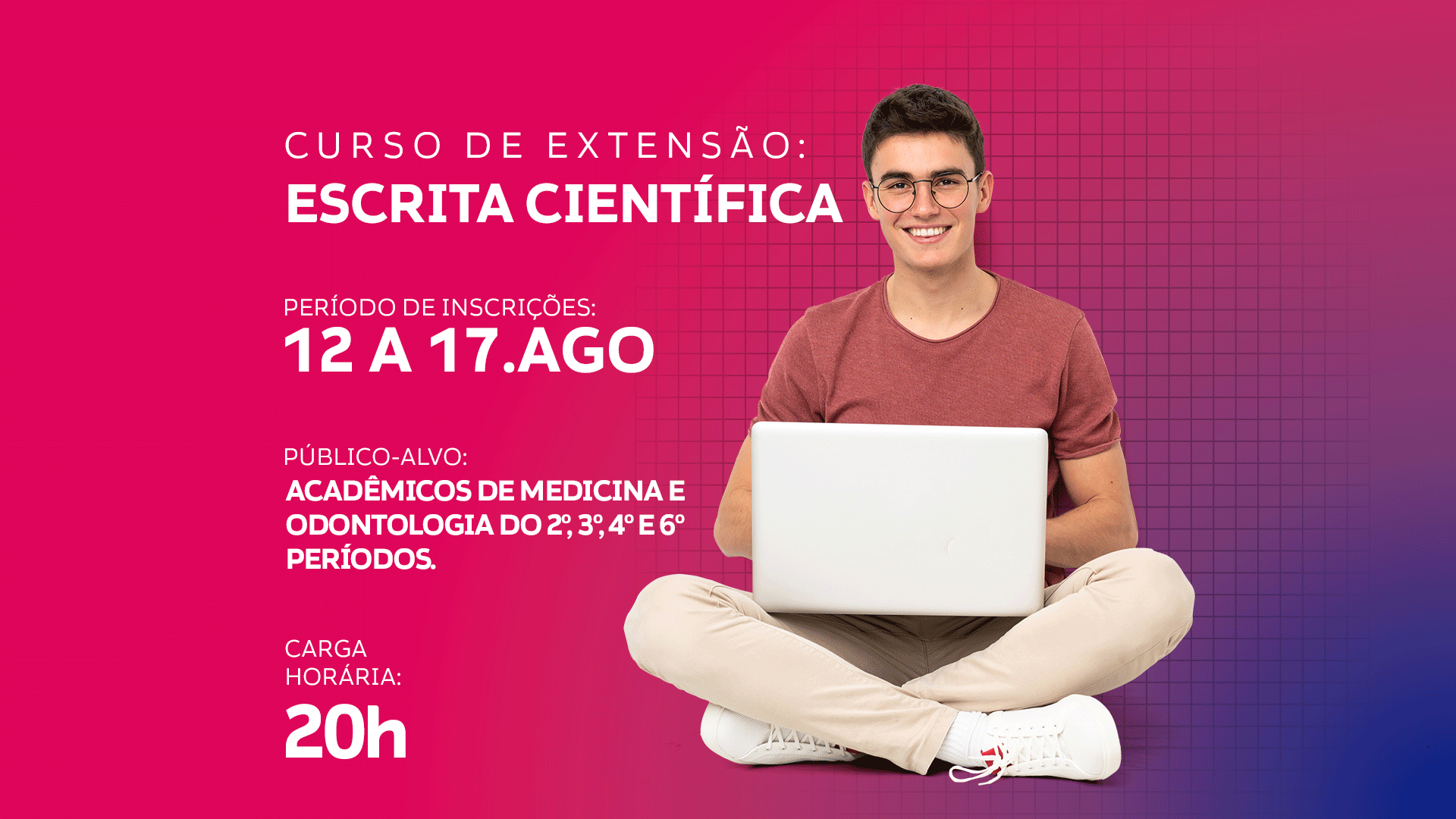 Curso de extensão: escrita científica