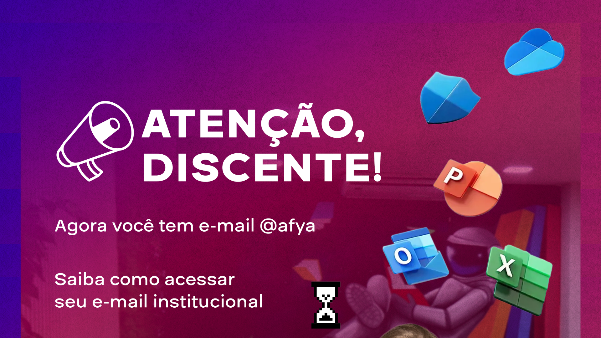 E-mail institucional agora disponível para todos os alunos