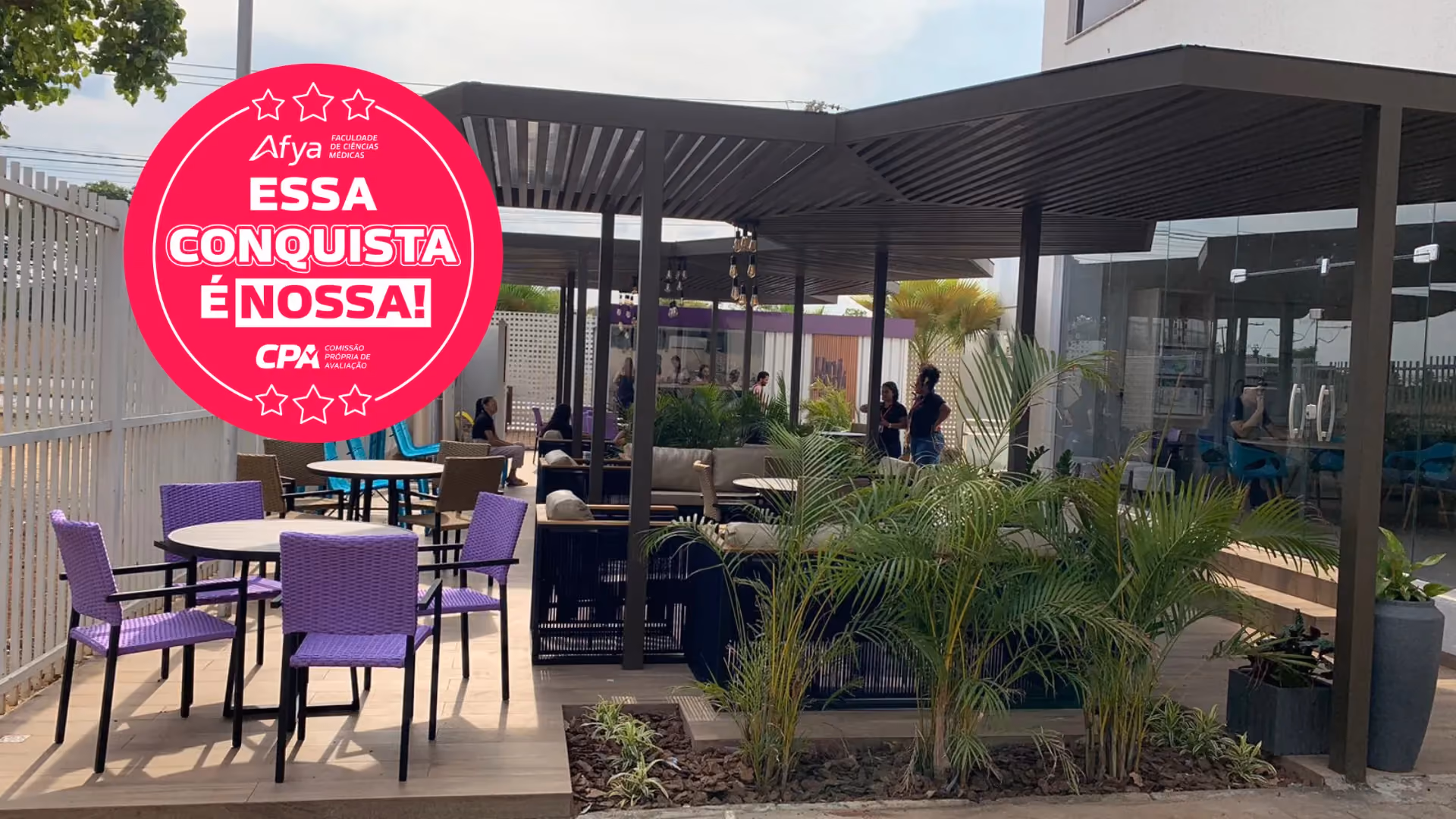 Inauguração do Novo Espaço de Convivência Externo