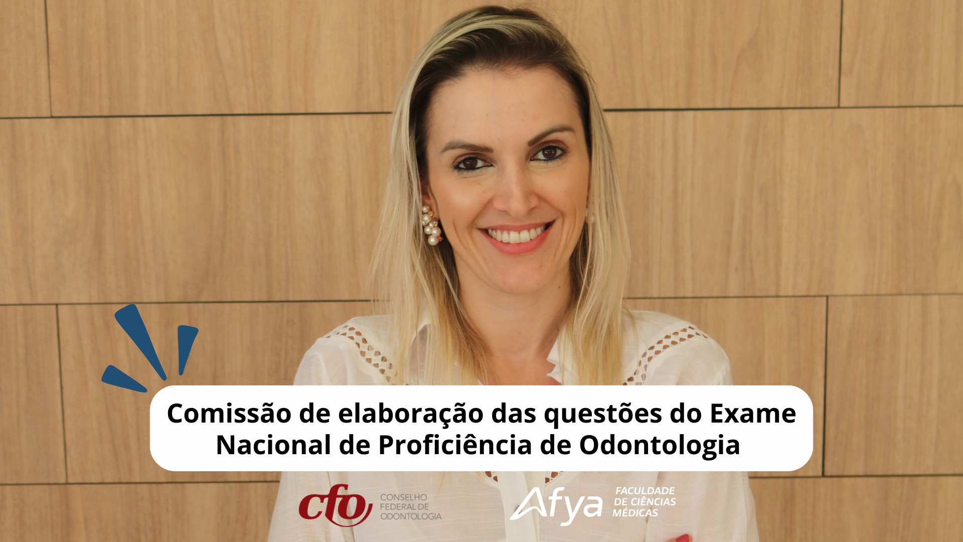 Professora foi selecionada para participar da comissão de elaboração das questões do Exame Nacional de Proficiência de Odontologia