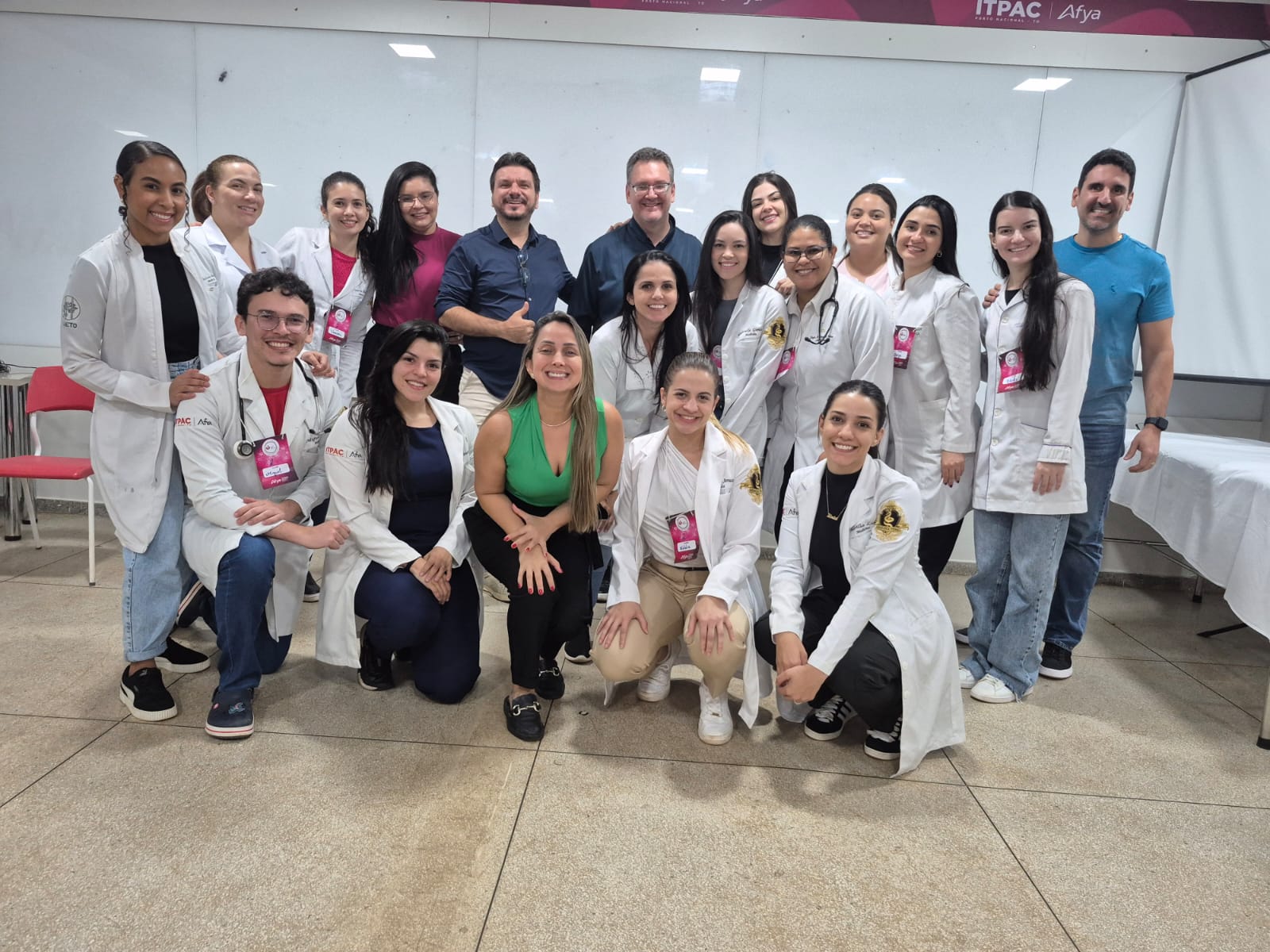 Professores da Afya Palmas conduzem Curso de ACLS na unidade Afya Porto Nacional