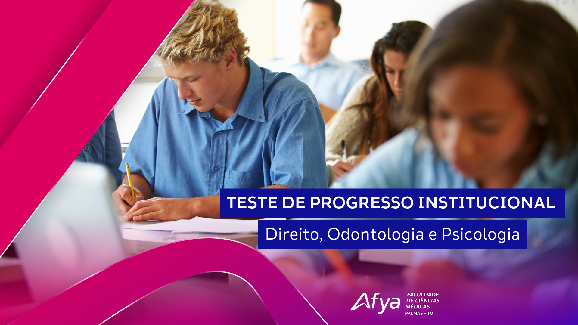 Teste de Progresso Institucional (TPI) AFYA dos cursos Direito, Odontologia e Psicologia 2025.2