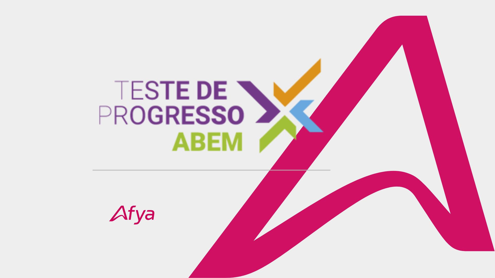 Teste de progresso centro-oeste ABEM