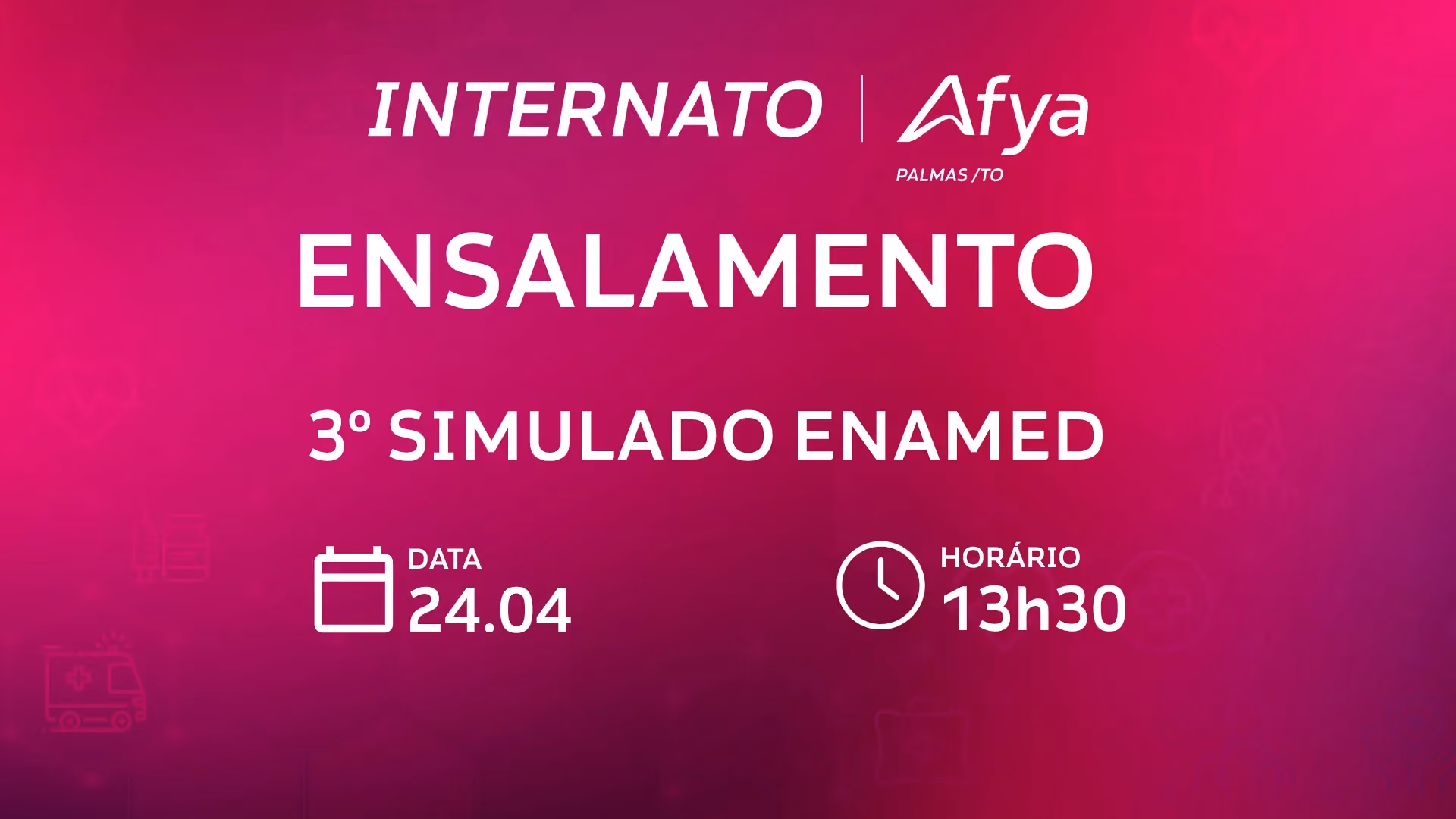 Ensalamento do 3º Simulado ENAMED