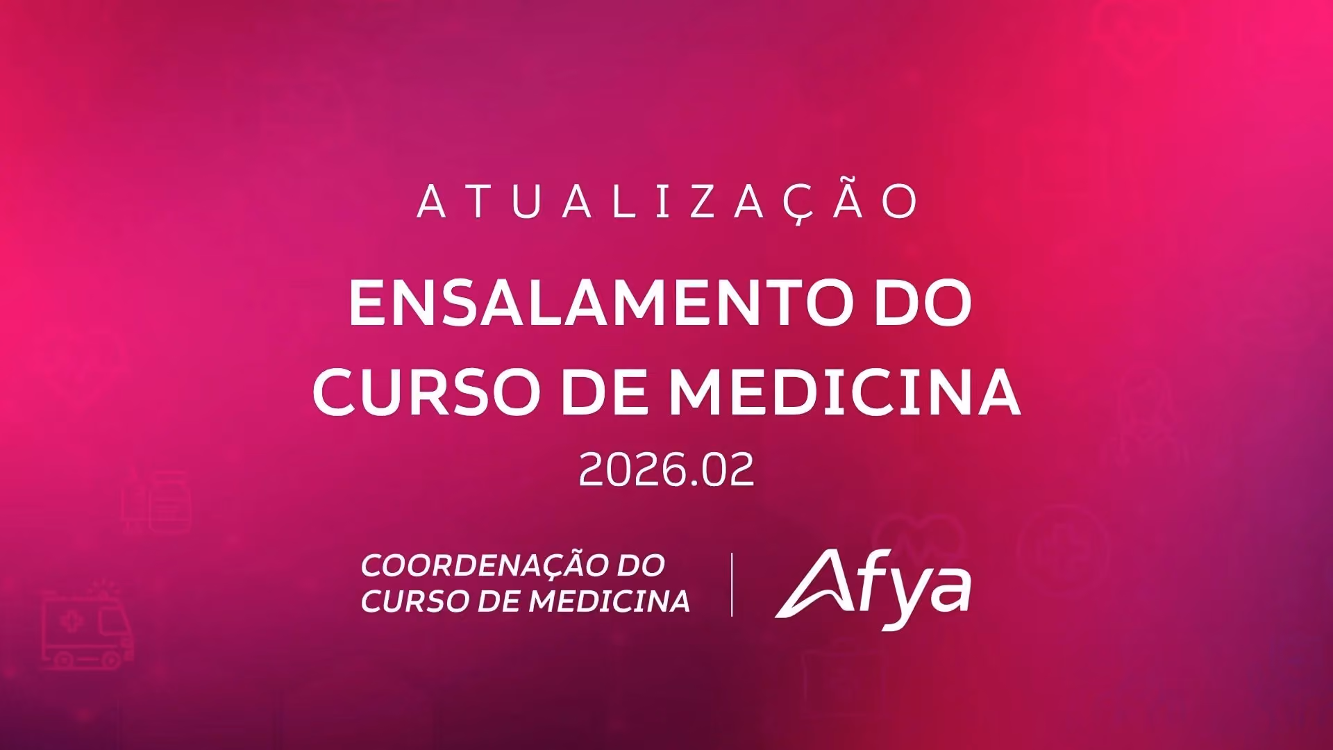 Ensalamento de Medicina atualizado