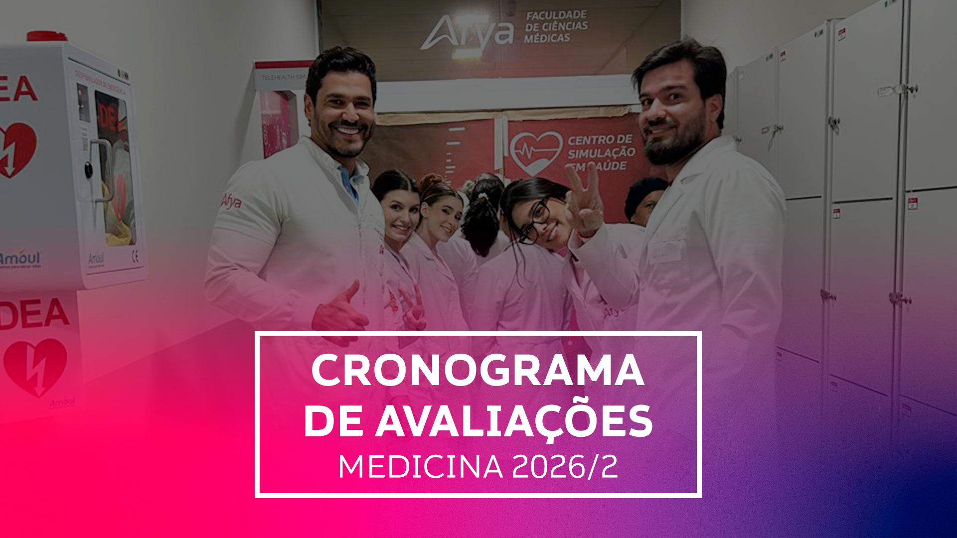 Afya Palmas divulga cronograma oficial de avaliações do curso de Medicina para o semestre 2026.2