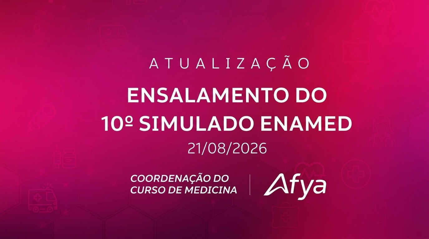 Coordenação divulga ensalamento do 10º Simulado ENAMED