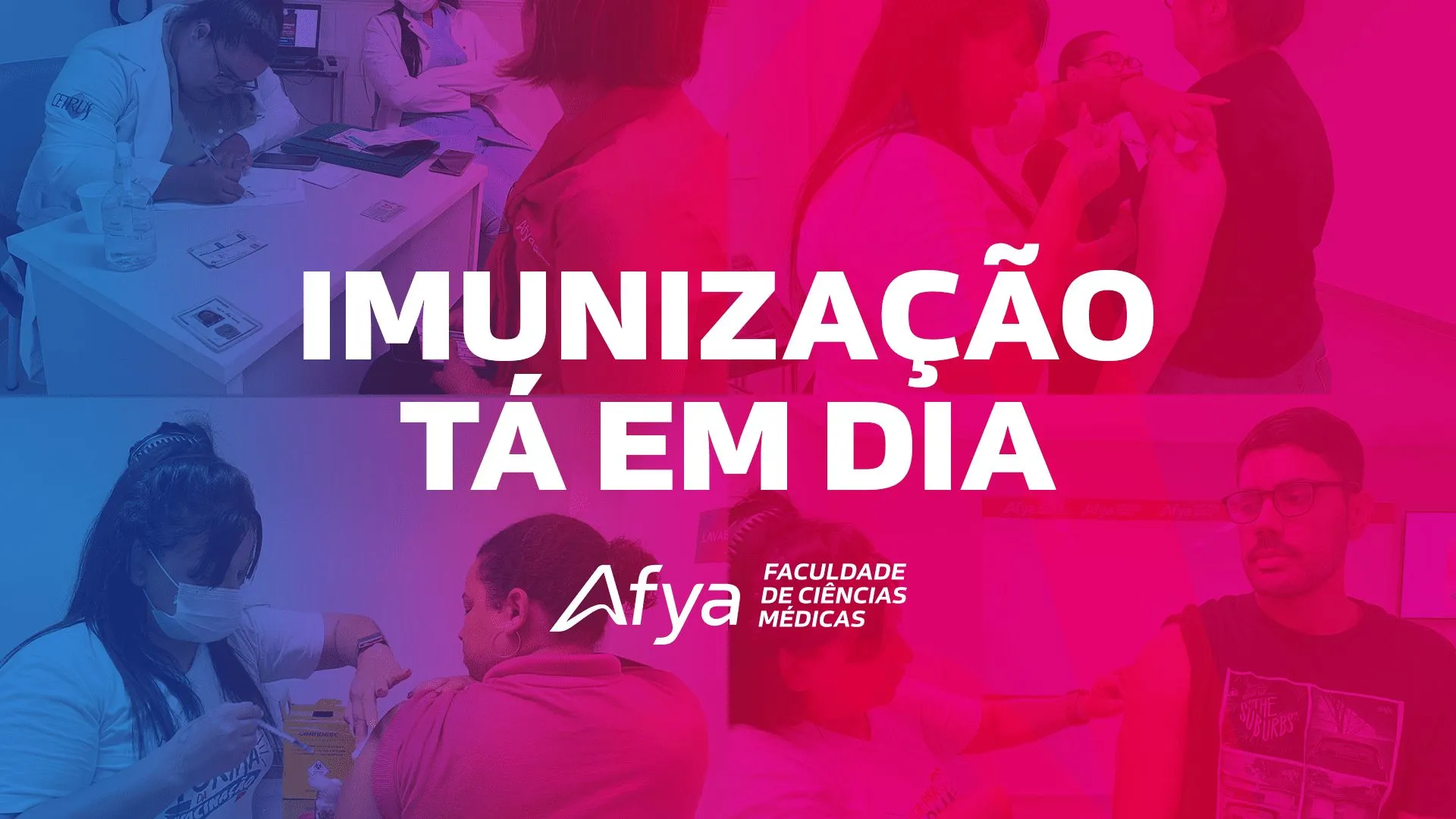 A IMUNIZAÇÃO TÁ ON: IES realiza ação de vacinação