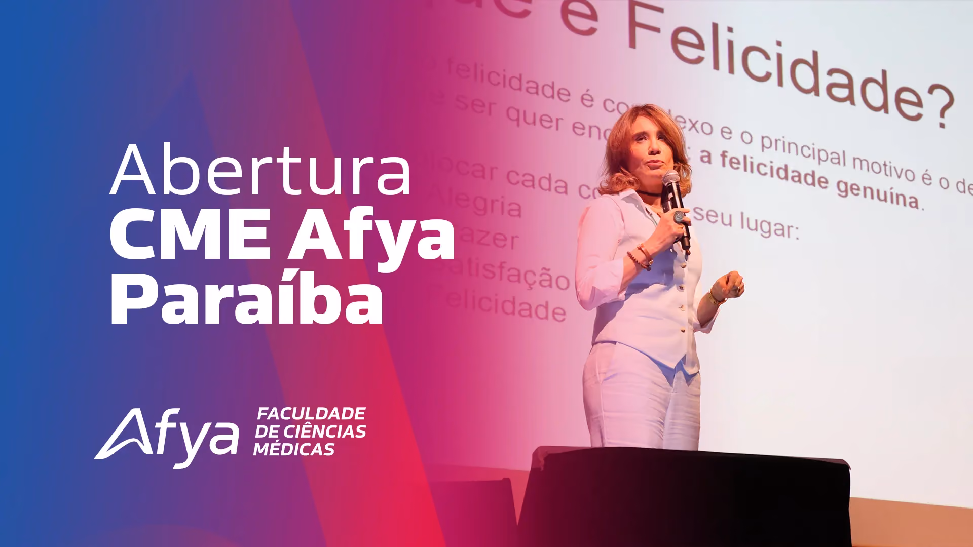Afya Paraíba dá início ao 1º Congresso Médico Estudantil