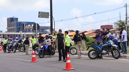Afya Paraíba participa da Semana de Trânsito em Cabedelo