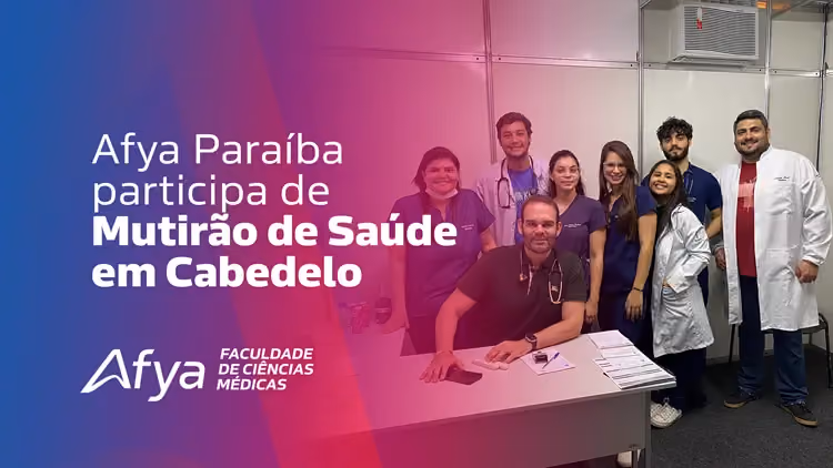 Afya Paraíba participa de Mutirão de Saúde em Cabedelo