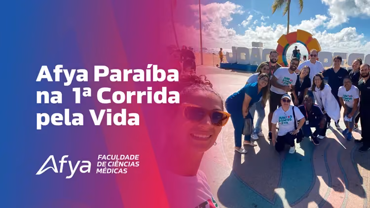 Afya Paraíba participa do lançamento da 1ª Corrida pela Vida em João Pessoa