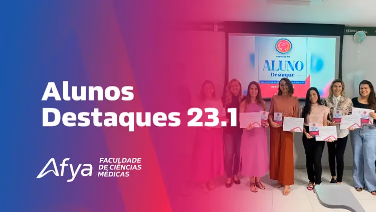 Afya Paraíba premia alunos destaque 2023.1