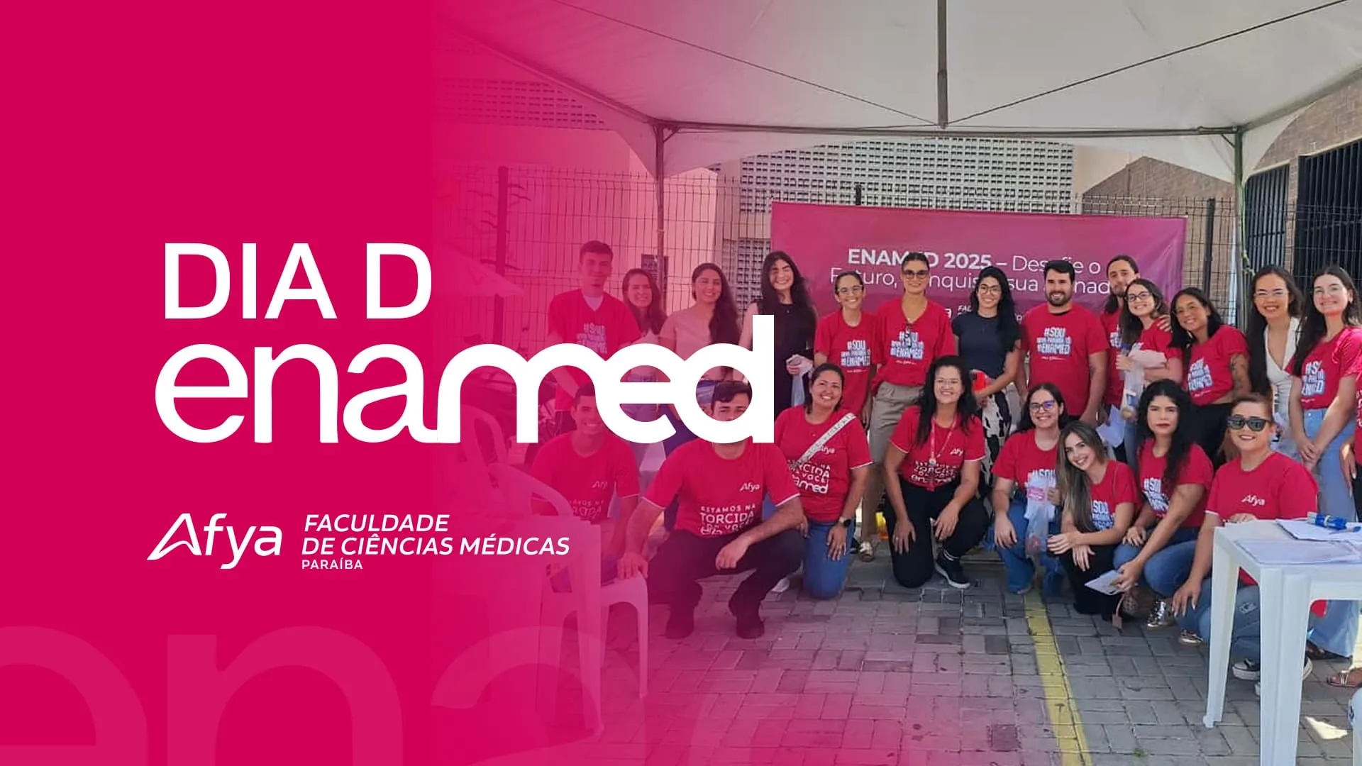 Afya Paraíba presente no ENAMED: acolhimento e apoio aos estudantes
