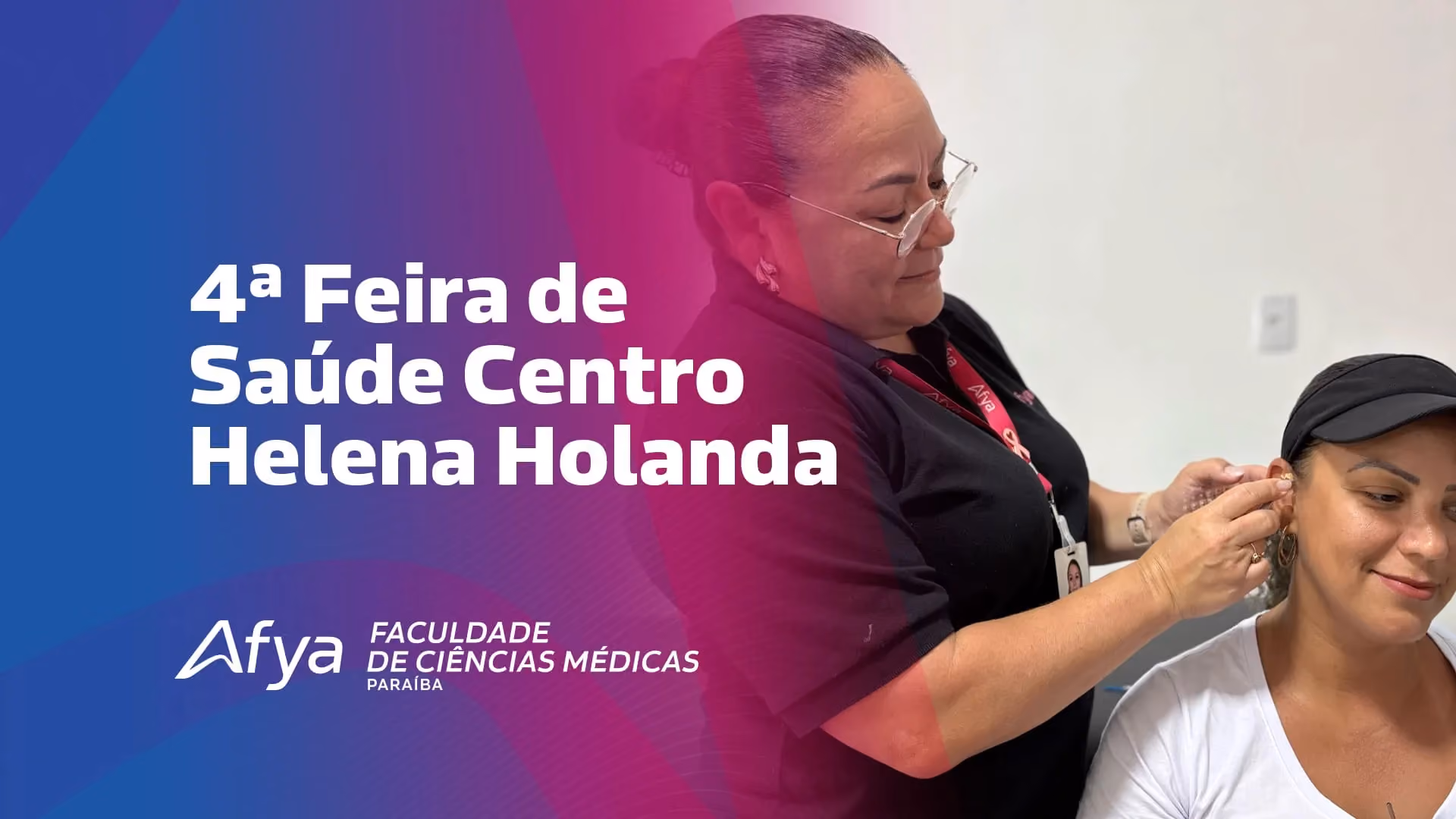 Afya Paraíba realiza 4ª Feira de Saúde no Centro Helena Holanda e reforça compromisso com o cuidado e a integração social