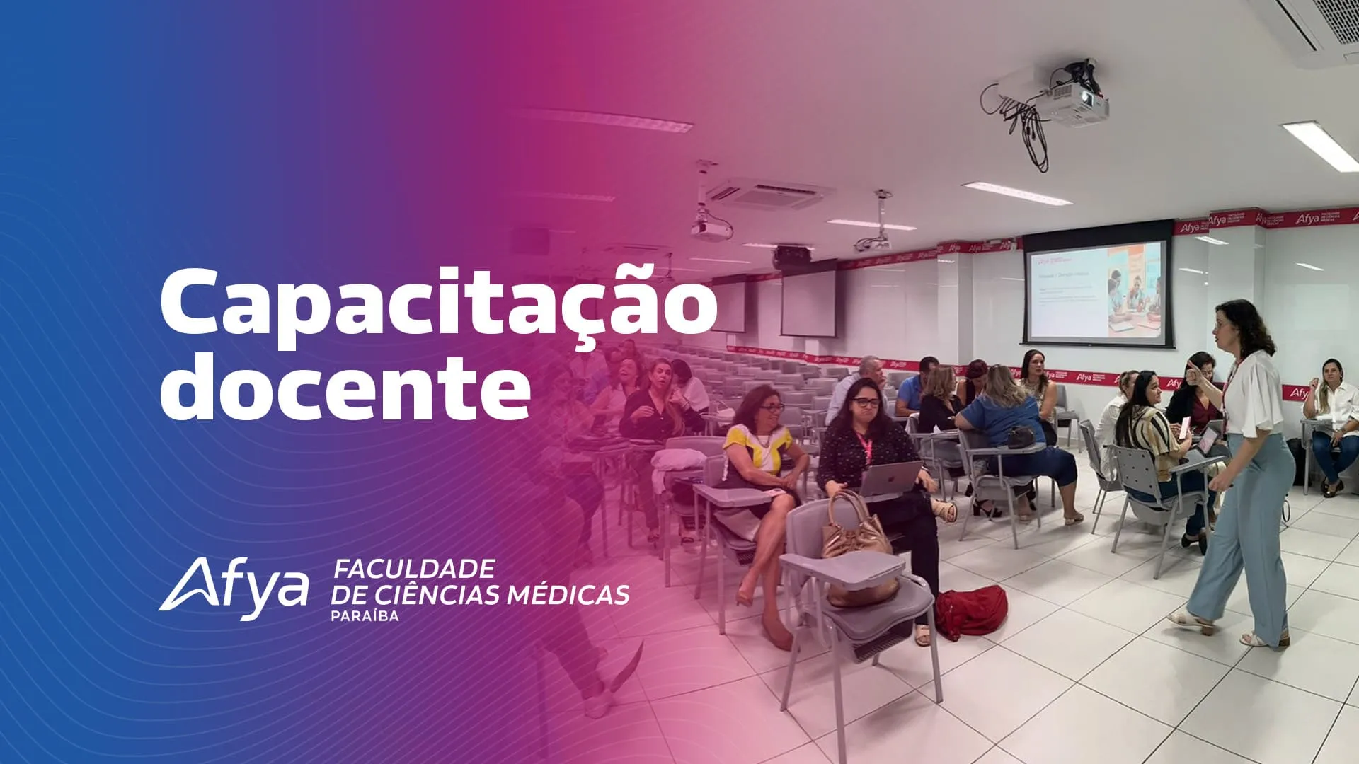 Afya Paraíba realiza capacitação sobre Inteligência Artificial para docentes