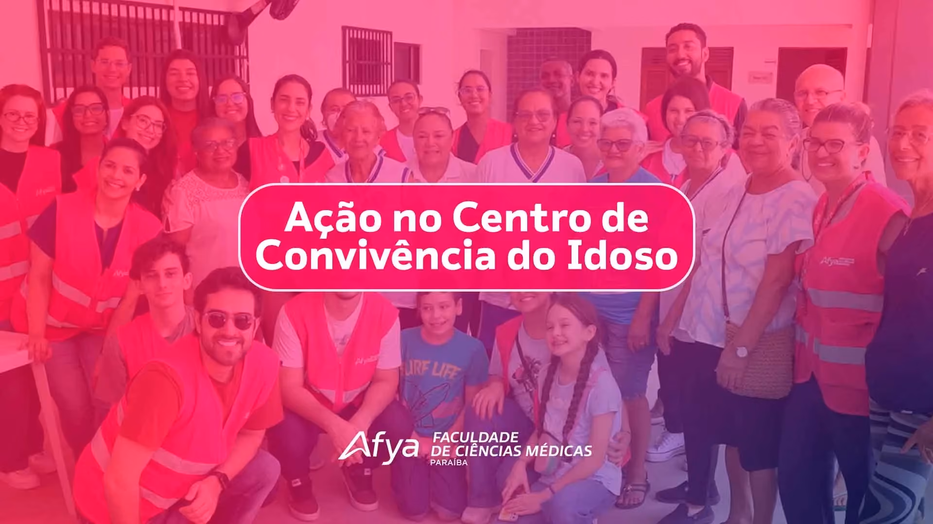 Afya Paraíba realiza terceira edição da ação Afya 60+ e fortalece cuidado com a população idosa de Cabedelo