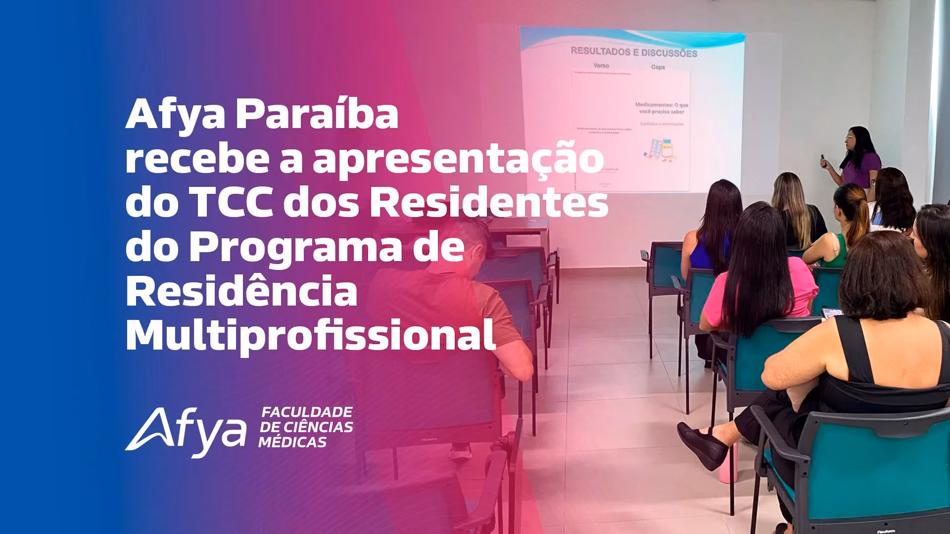 Afya Paraíba recebe a apresentação do TCC dos Residentes do Programa de Residência Multiprofissional