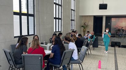 Alunos da Afya Paraíba participam de ação de saúde voltada à Saúde Mental