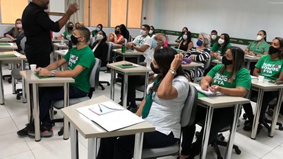 Treinamento dos colaboradores FCMPB AFYA