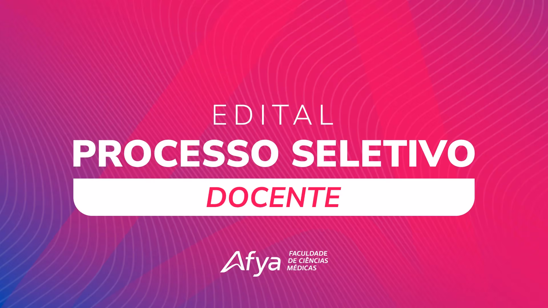 Confira o edital de processo seletivo de contratação docente 2025