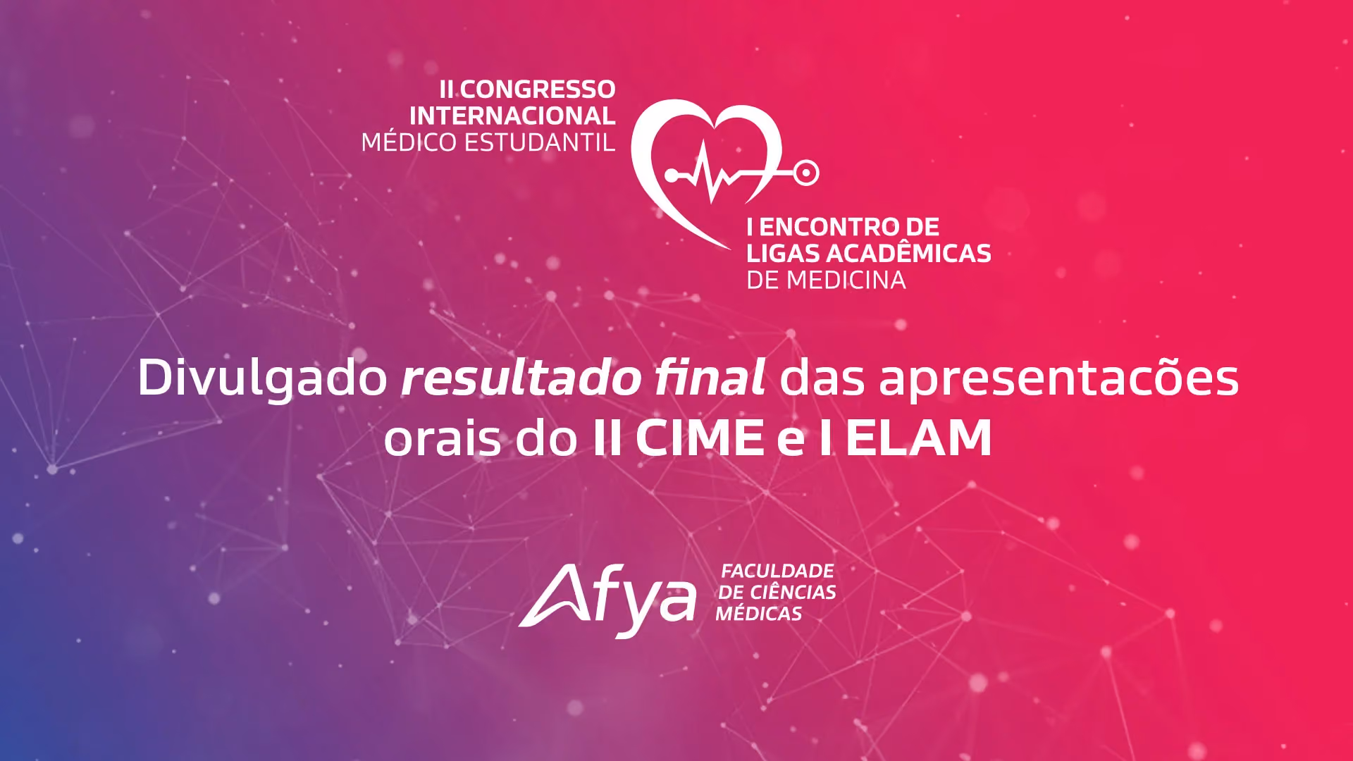Confira o resultado e orientações para Experiências das Ligas
