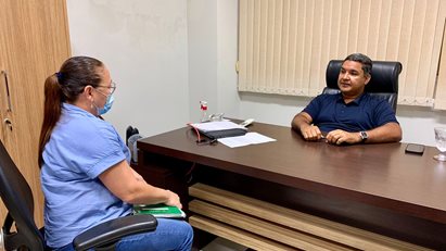 Diretor geral da FCMPB define agenda de visitas a campos de práticas