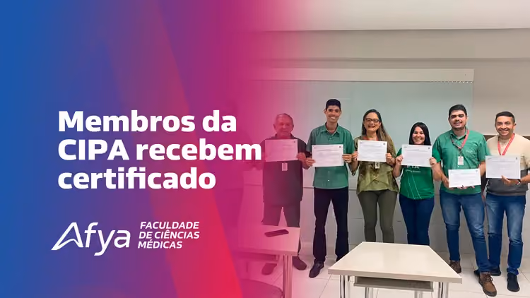 Entregues os certificados para os membros empossados da CIPA gestão 23/24
