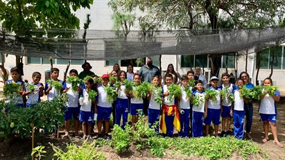 Visita Escola Horta