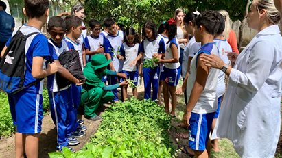 Visita Escola Horta