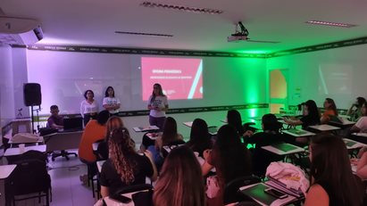 FCMPB Afya realiza oficina pedagógica para monitores