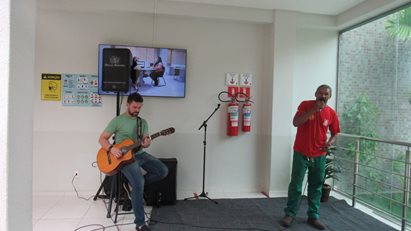 karaoke dos colaboradores 1 ediçao