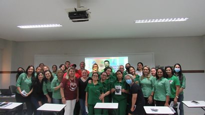 Palestra de doação de sangue