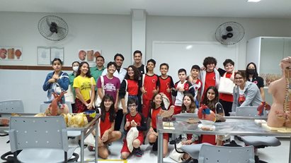 FCMPB recebe visita de Escola particular de JP