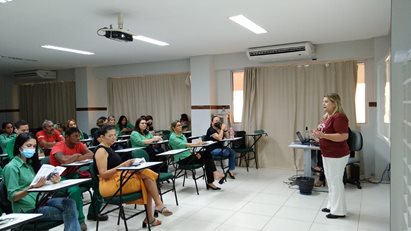 Palestra de doação de sangue